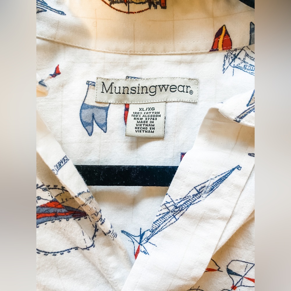 Nautical Button Down Shirt - Picture 2 of 5